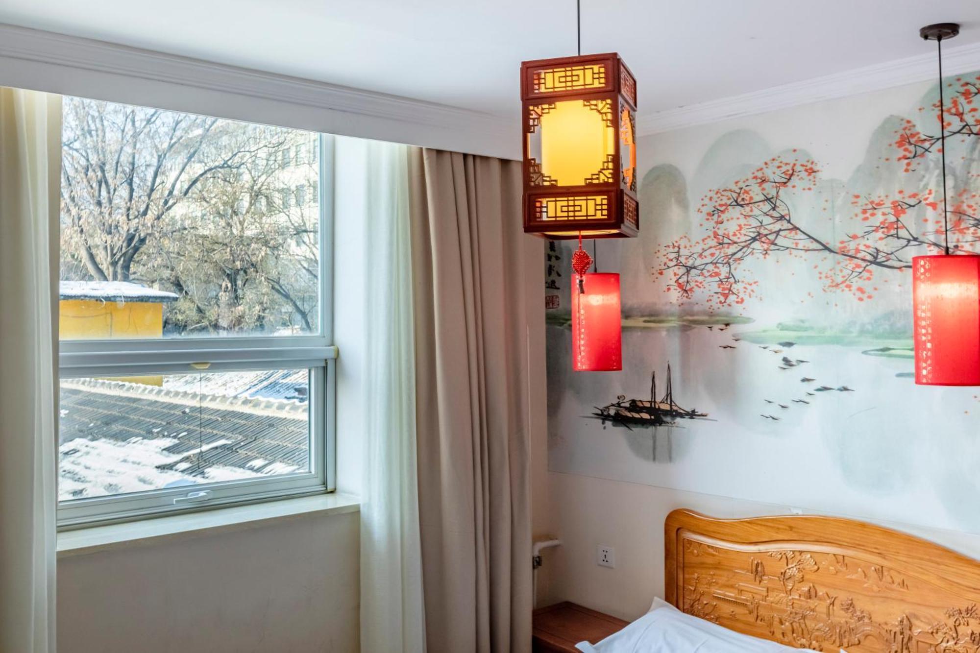 Happy Dragon City Center Alley Hotel -In The City Center With Big Window&Heater, Ticket Service&Free Coffee&Food Recommendation,Near Tian Anmen Forbiddencity,Easy To Get Traditional Walking Area&Shichahai Pechino Esterno foto