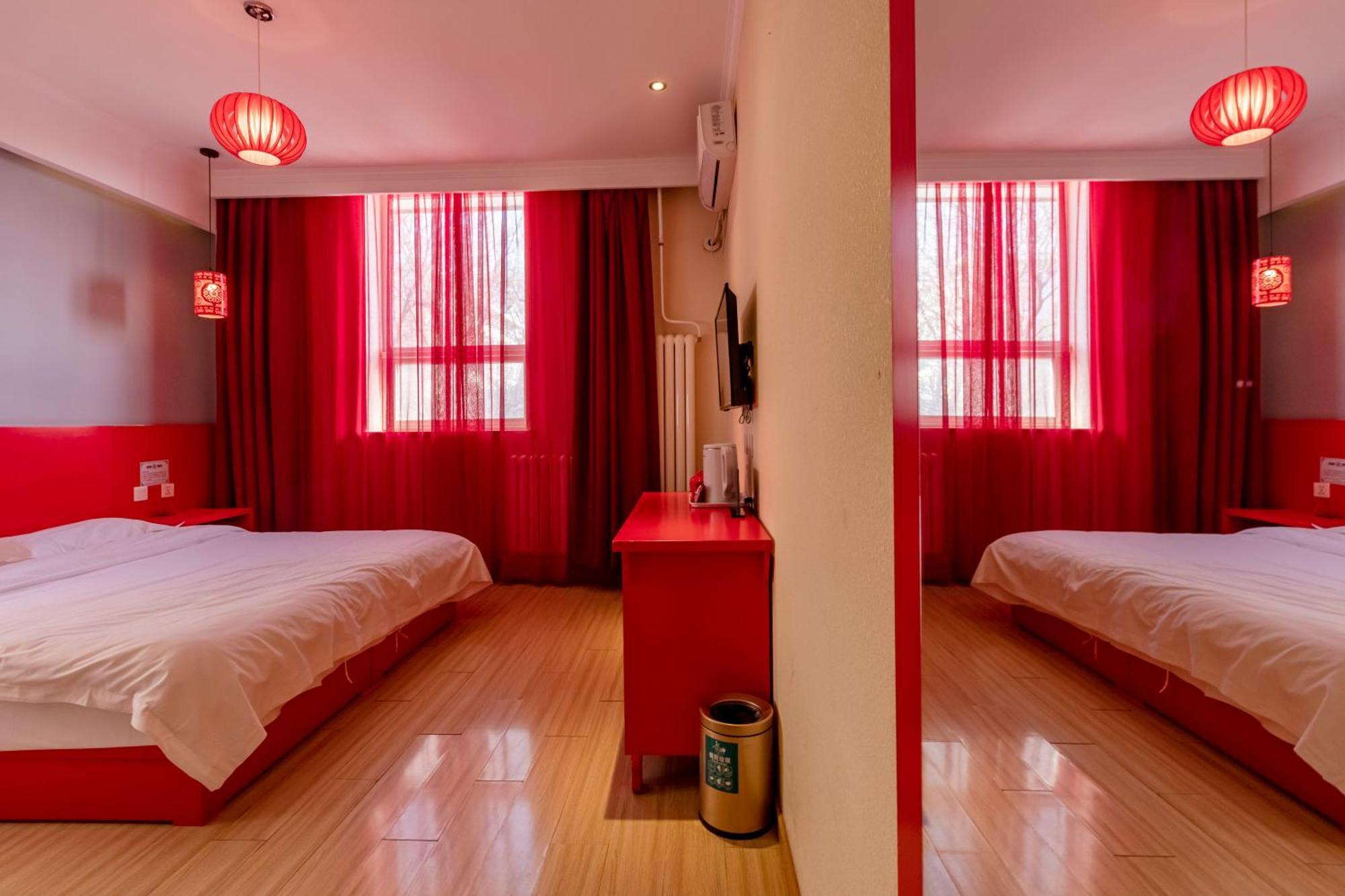 Happy Dragon City Center Alley Hotel -In The City Center With Big Window&Heater, Ticket Service&Free Coffee&Food Recommendation,Near Tian Anmen Forbiddencity,Easy To Get Traditional Walking Area&Shichahai Pechino Esterno foto