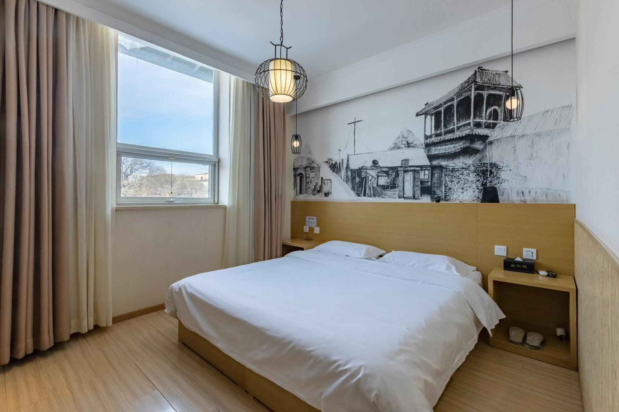 Happy Dragon City Center Alley Hotel -In The City Center With Big Window&Heater, Ticket Service&Free Coffee&Food Recommendation,Near Tian Anmen Forbiddencity,Easy To Get Traditional Walking Area&Shichahai Pechino Esterno foto