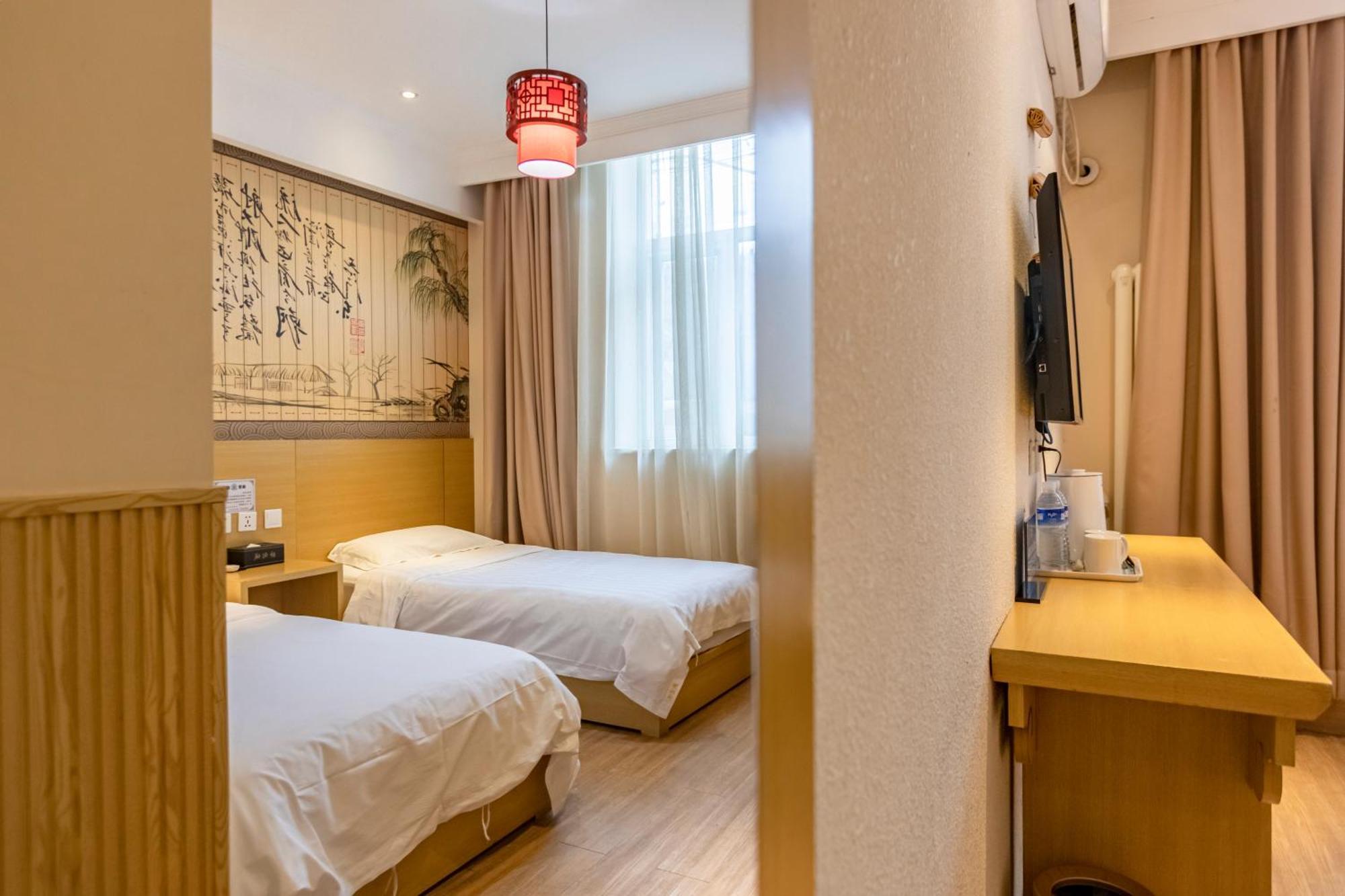 Happy Dragon City Center Alley Hotel -In The City Center With Big Window&Heater, Ticket Service&Free Coffee&Food Recommendation,Near Tian Anmen Forbiddencity,Easy To Get Traditional Walking Area&Shichahai Pechino Esterno foto
