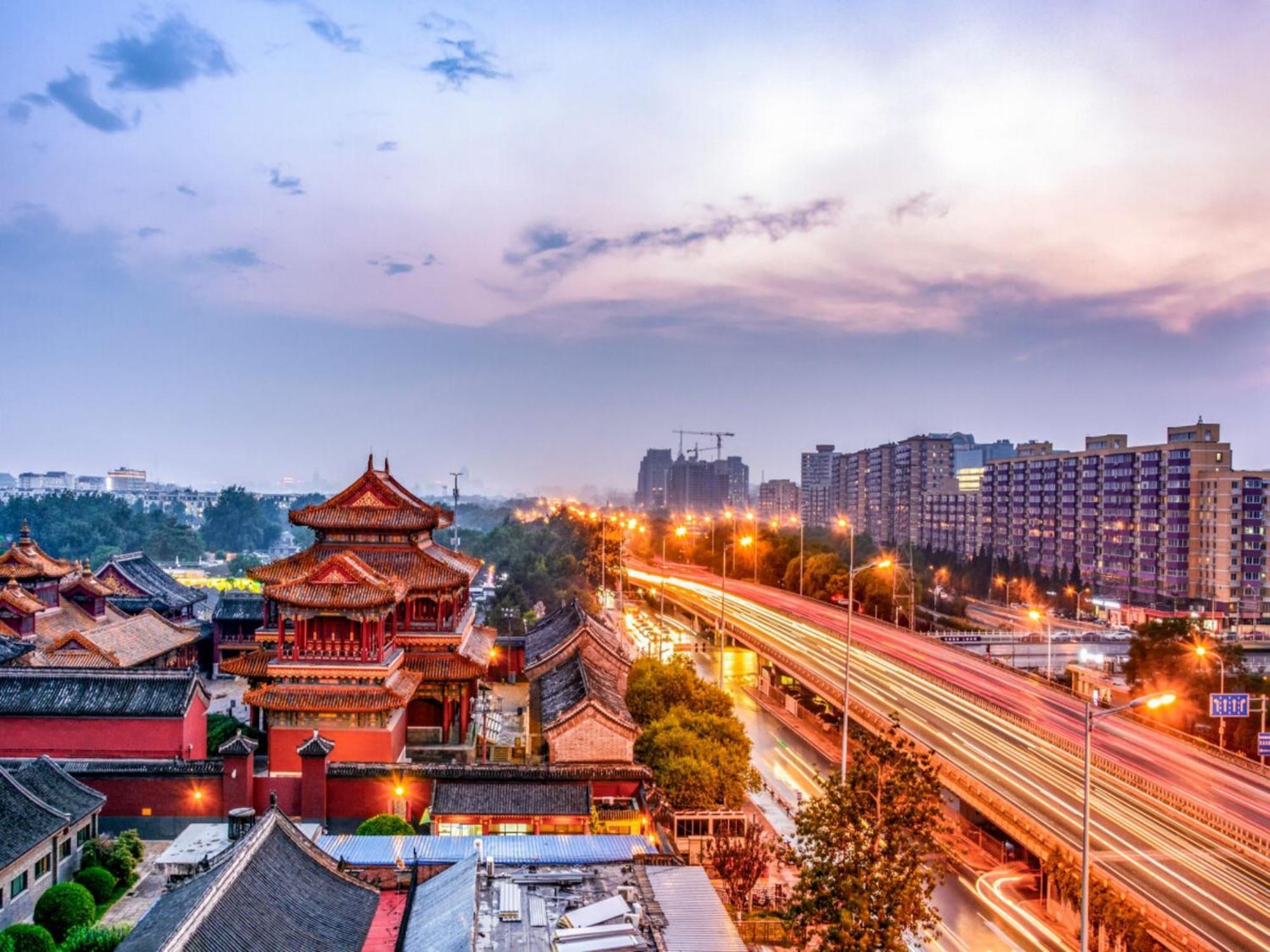 Happy Dragon City Center Alley Hotel -In The City Center With Big Window&Heater, Ticket Service&Free Coffee&Food Recommendation,Near Tian Anmen Forbiddencity,Easy To Get Traditional Walking Area&Shichahai Pechino Esterno foto